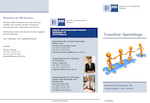 Flyer Franchise Sprechtag IHK Hannover