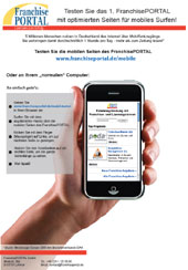 Das FranchisePORTAL ist ab sofort auch mobil!