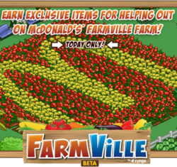 McDonald’s war ein Tag Farmville-Nachbar von 70 Millionen Spielern