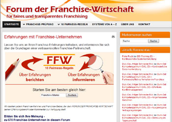 Forum der Franchise-Wirtschaft